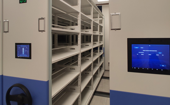 檔案室智能密集架圖 檔案室智能密集架圖